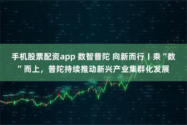手机股票配资app 数智普陀 向新而行〡乘“数”而上，普陀持续推动新兴产业集群化发展